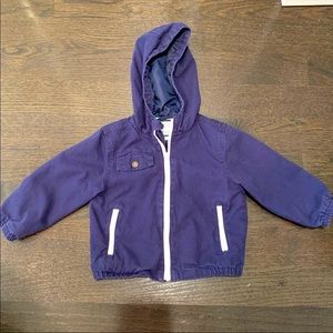 Navy Janie and Jack spring jacket size 2T EUC